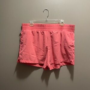 Magellan Outdoors Coral Pink Elastic Waist Shorts